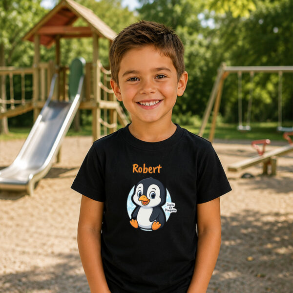 Joekie de PinguΓ―n - T-shirt met naam - Unisex - 6 kleuren