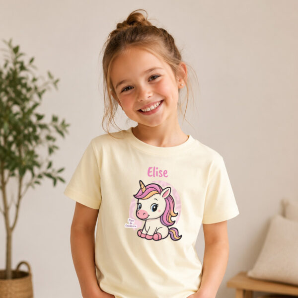 Ziva De Eenhoorn - T-shirt met naam - Unisex - 6 kleuren