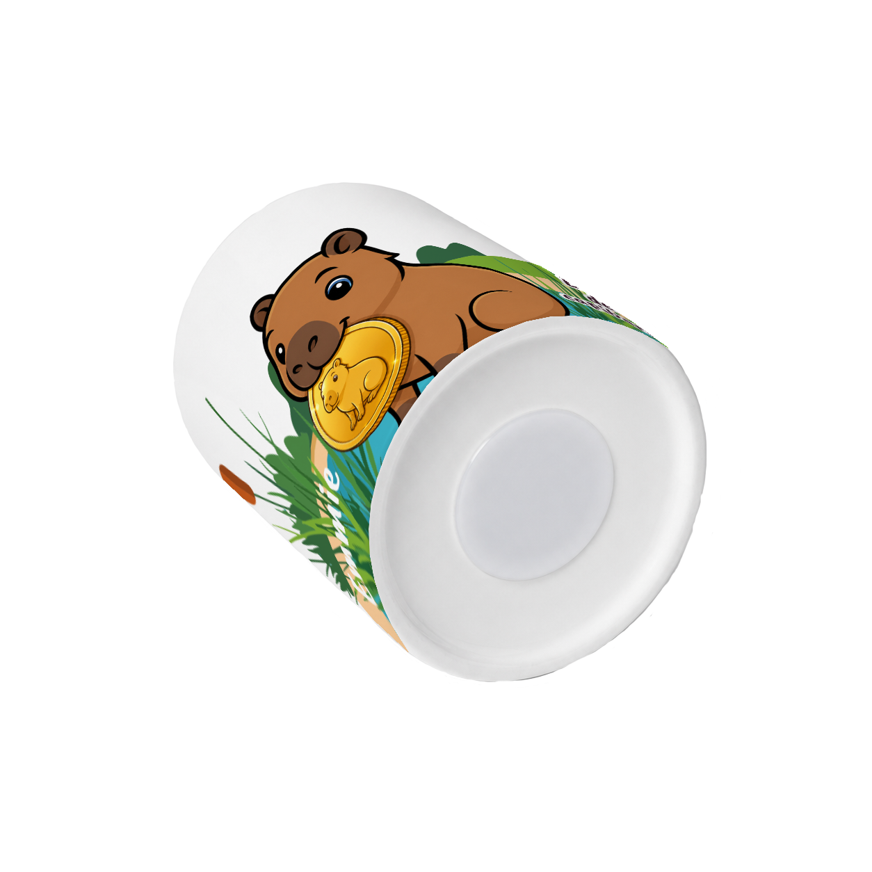 Spaarpot Bum de Capibara met naam - Afbeelding 5