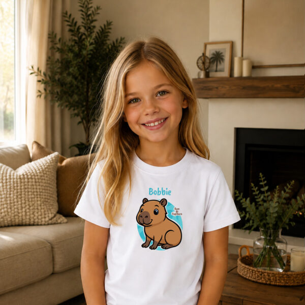 Bum de Capibara - T-shirt met naam - Unisex - 6 kleuren