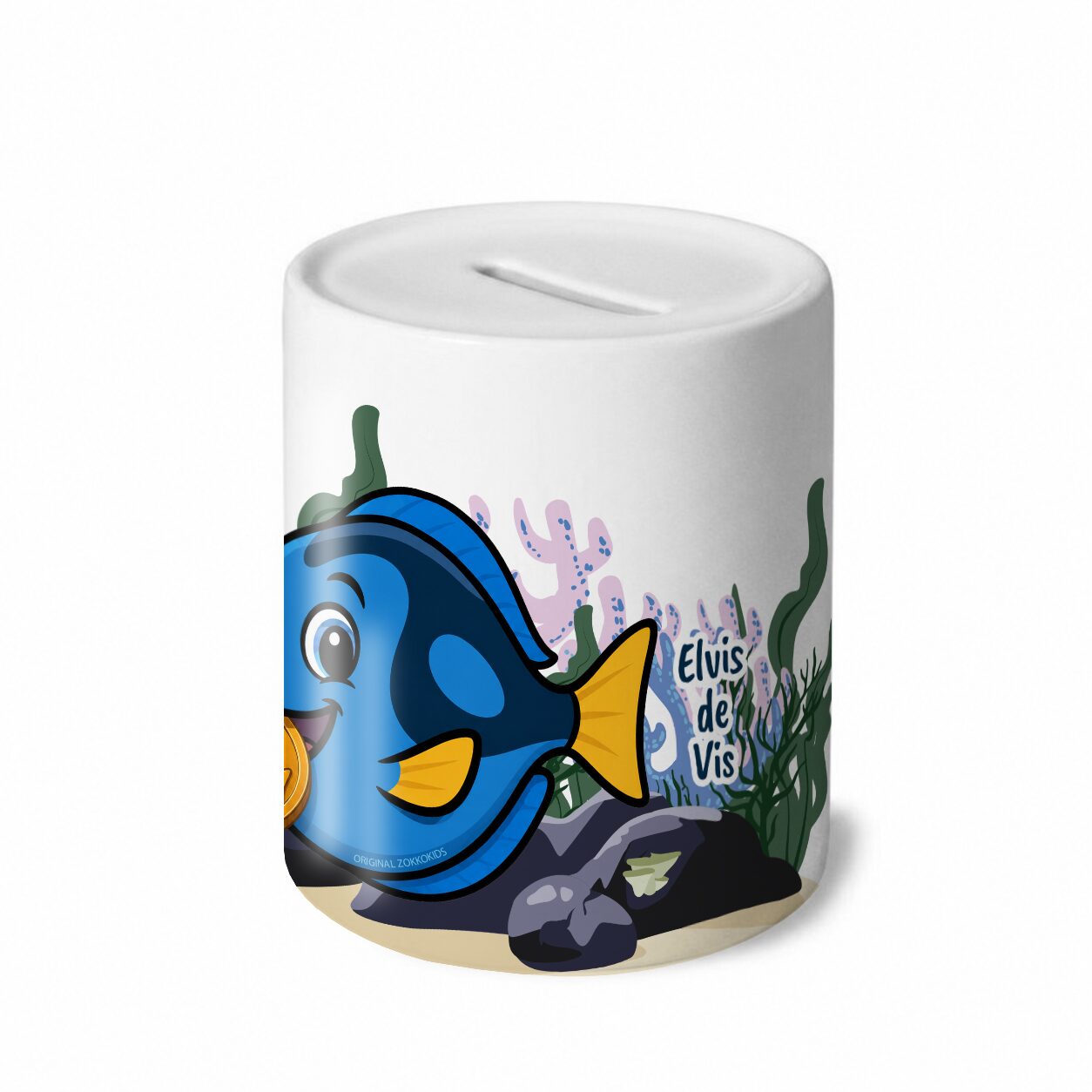 Spaarpot Elvis de Vis met naam - Afbeelding 4