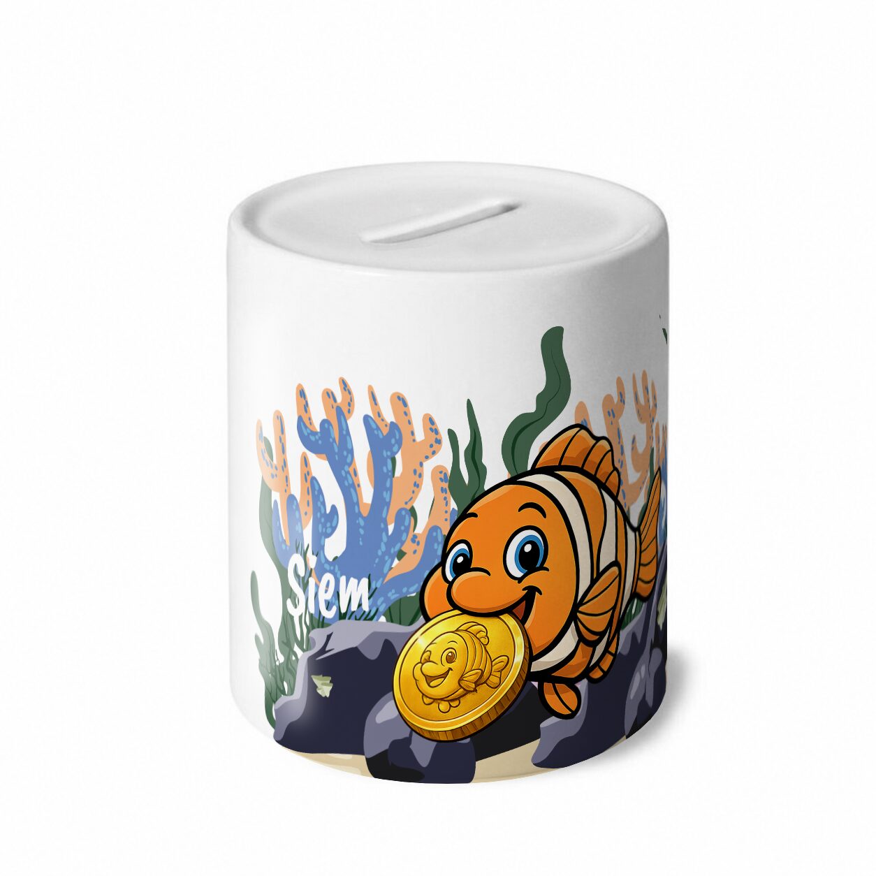 Spaarpot Gup de Vis met naam - Afbeelding 2