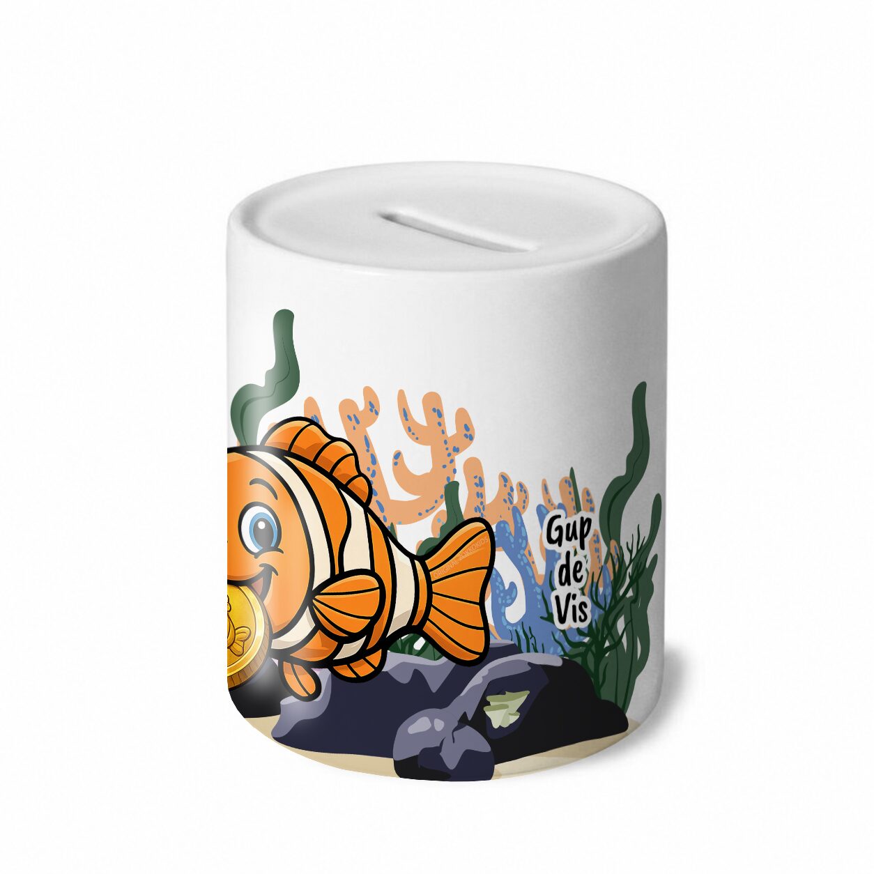 Spaarpot Gup de Vis met naam - Afbeelding 4