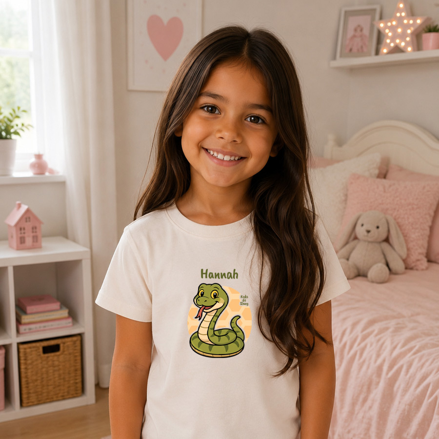 Koda de Slang - T-shirt met naam - Unisex - 6 kleuren