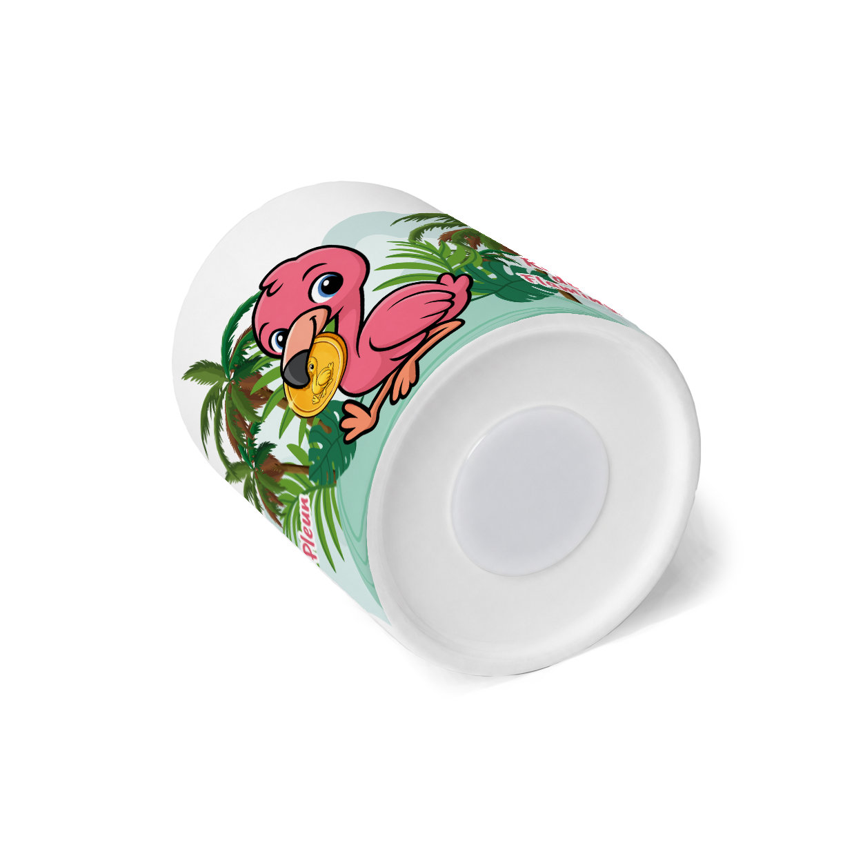Rozie de Flamingo - Spaarpot met eigen naam - Afbeelding 3