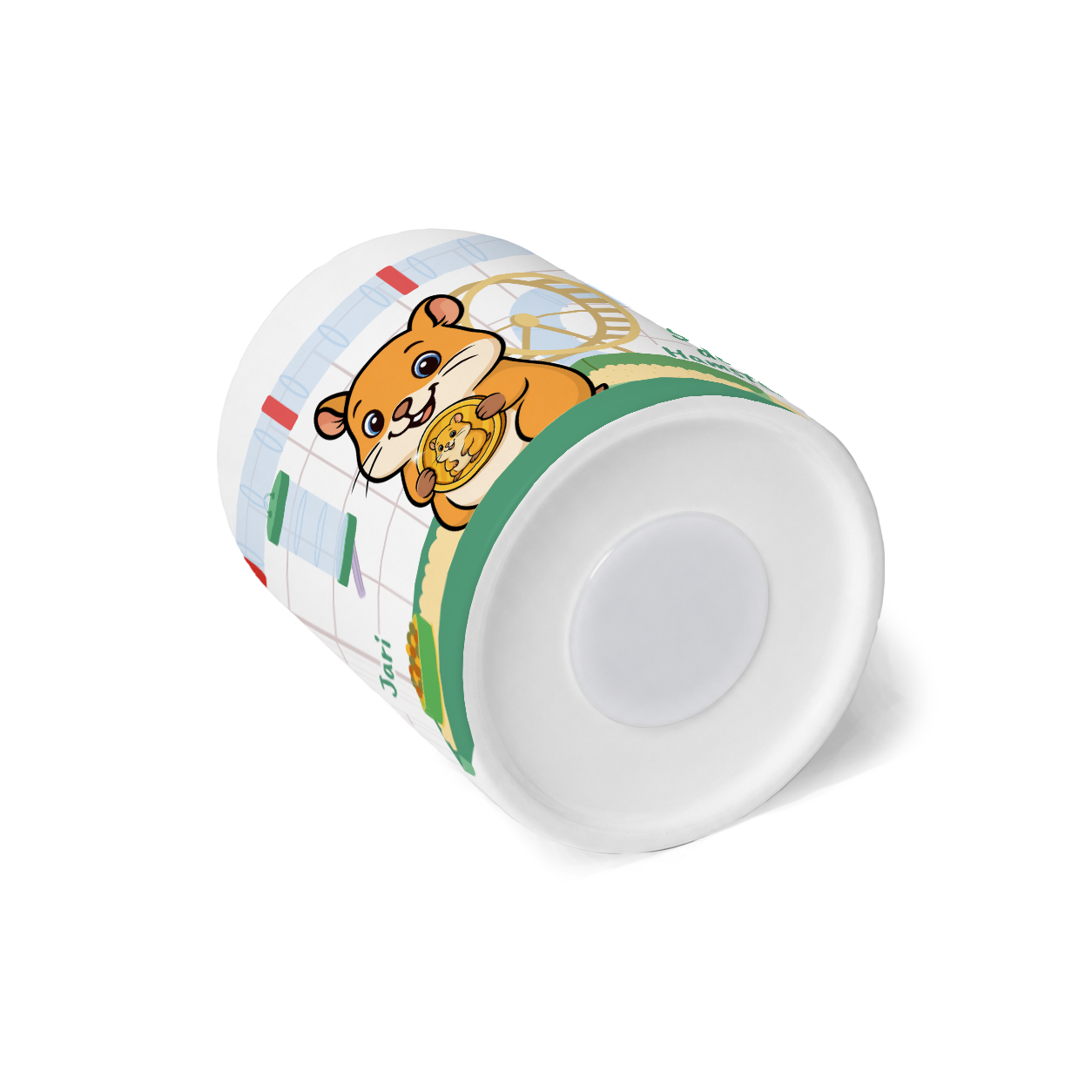 Sam de Hamster - Spaarpot met eigen naam - Afbeelding 3