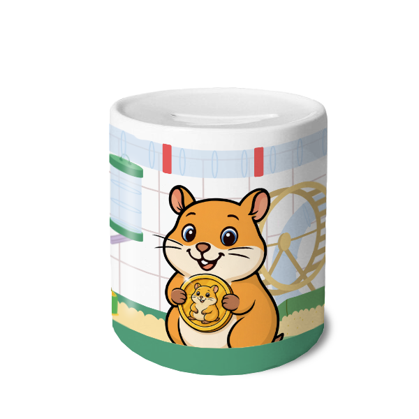 Sam de Hamster - Spaarpot met eigen naam