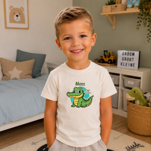 Spike de Krokodil - T-shirt met naam - Unisex - 7 kleuren