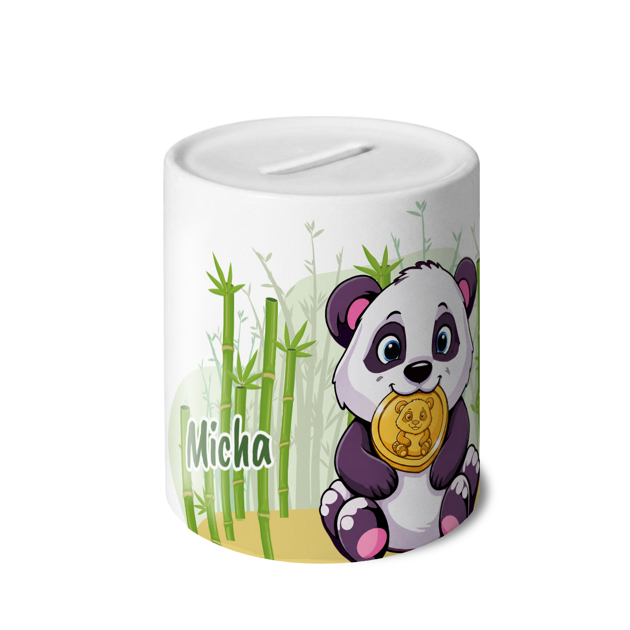 Suki de Panda - Spaarpot met eigen naam - Afbeelding 2