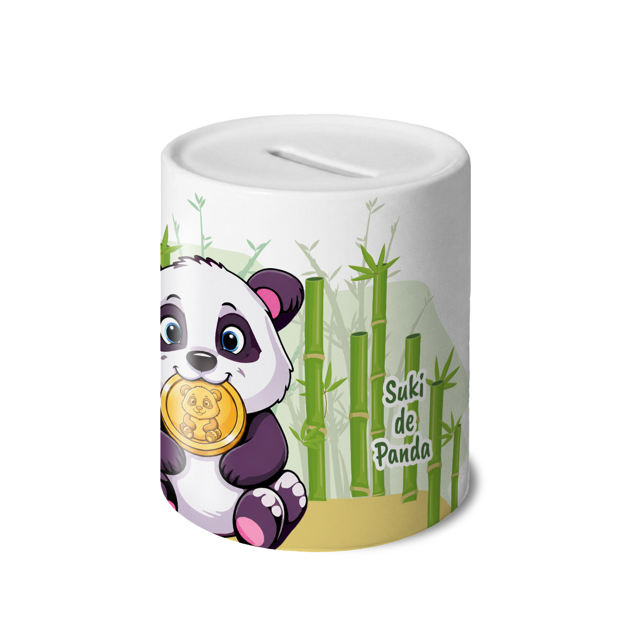 Suki de Panda - Spaarpot met eigen naam - Afbeelding 4