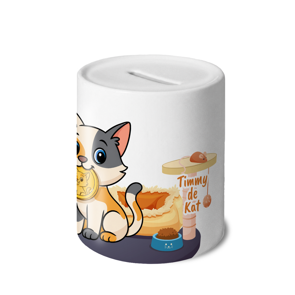 Timmy de Kat - Spaarpot met eigen naam - Afbeelding 4