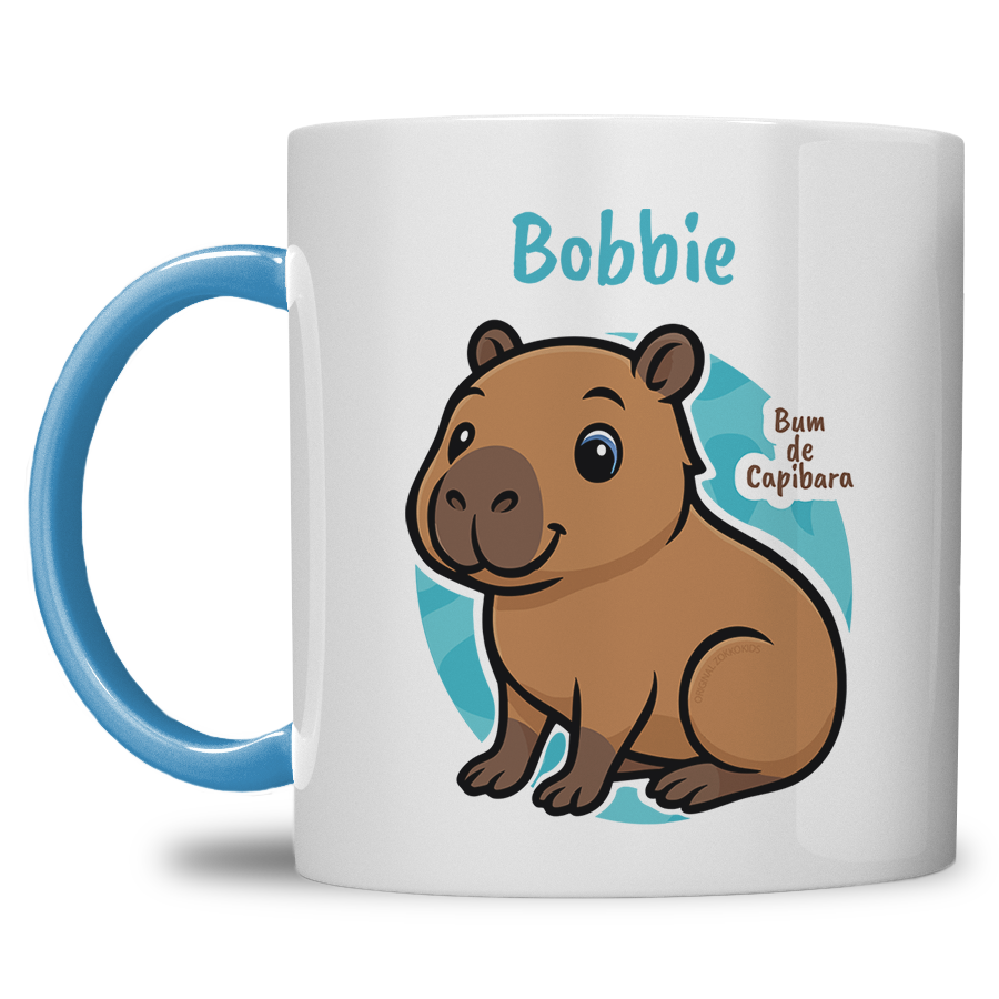 Bum de Capibara | Kindermok met eigen naam