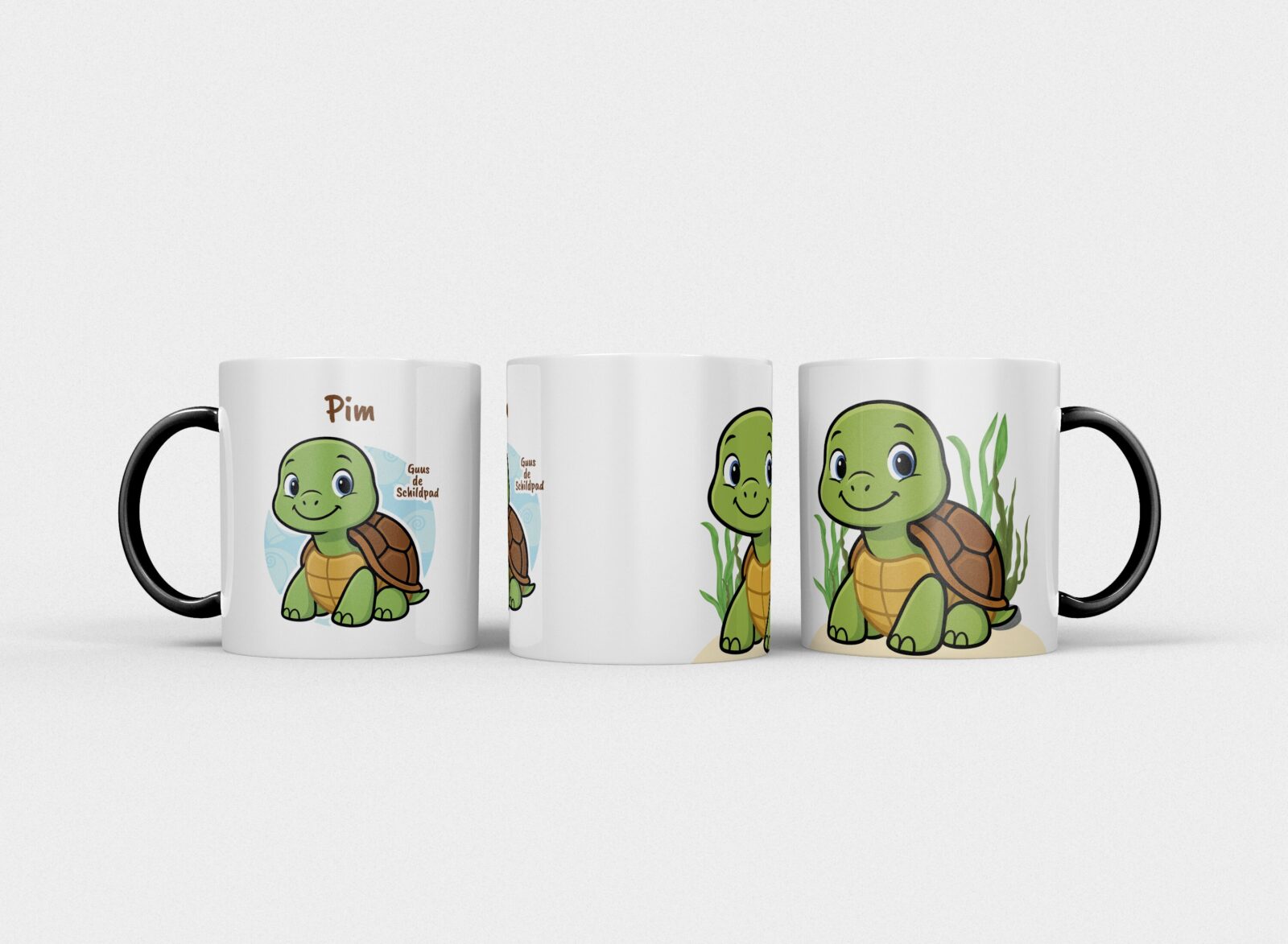 Guus de Schildpad | Kindermok met eigen naam - Afbeelding 10