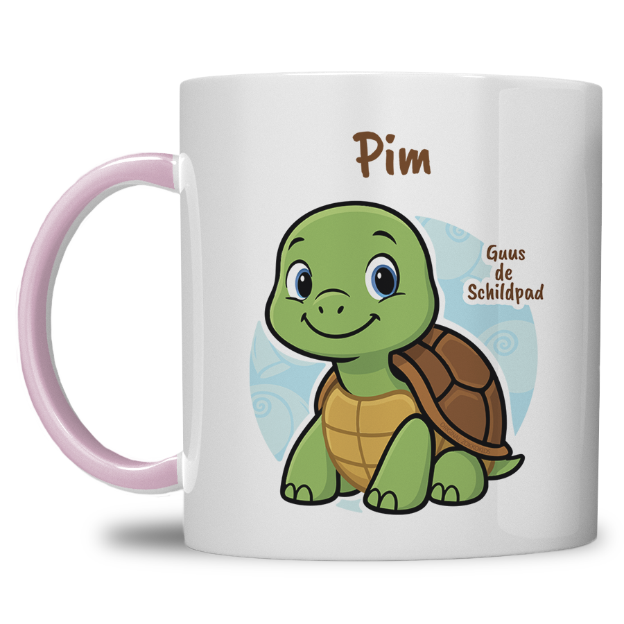 Guus de Schildpad | Kindermok met eigen naam - Afbeelding 16
