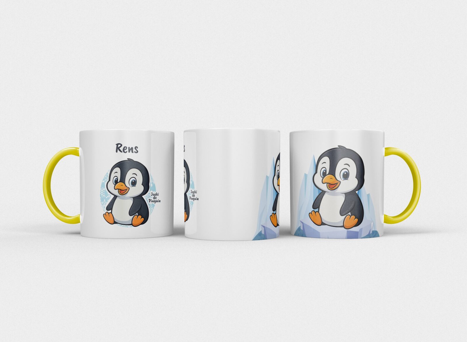 Joeki de pinguin | Kindermok met eigen naam - Afbeelding 2