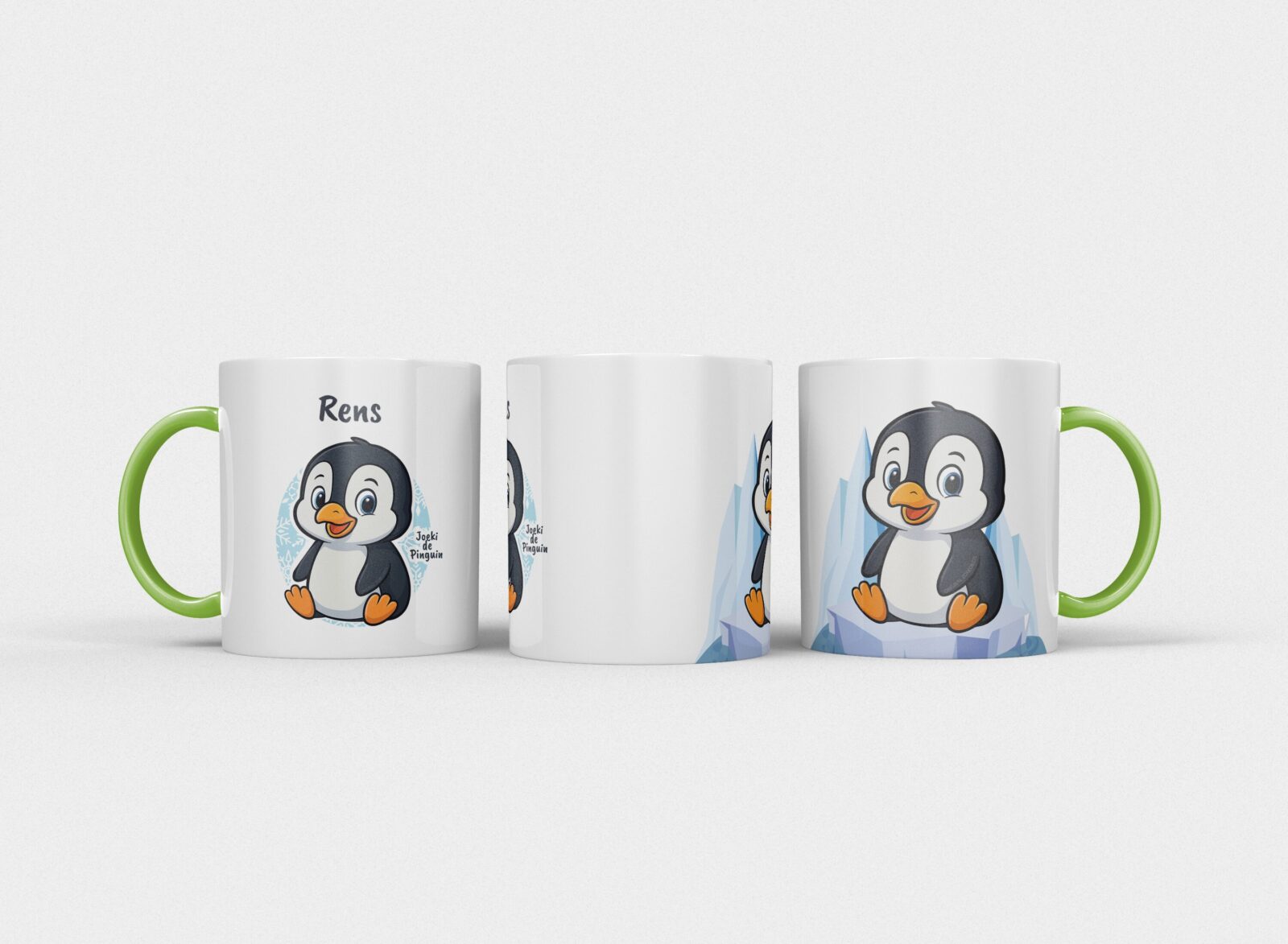 Joeki de pinguin | Kindermok met eigen naam - Afbeelding 4