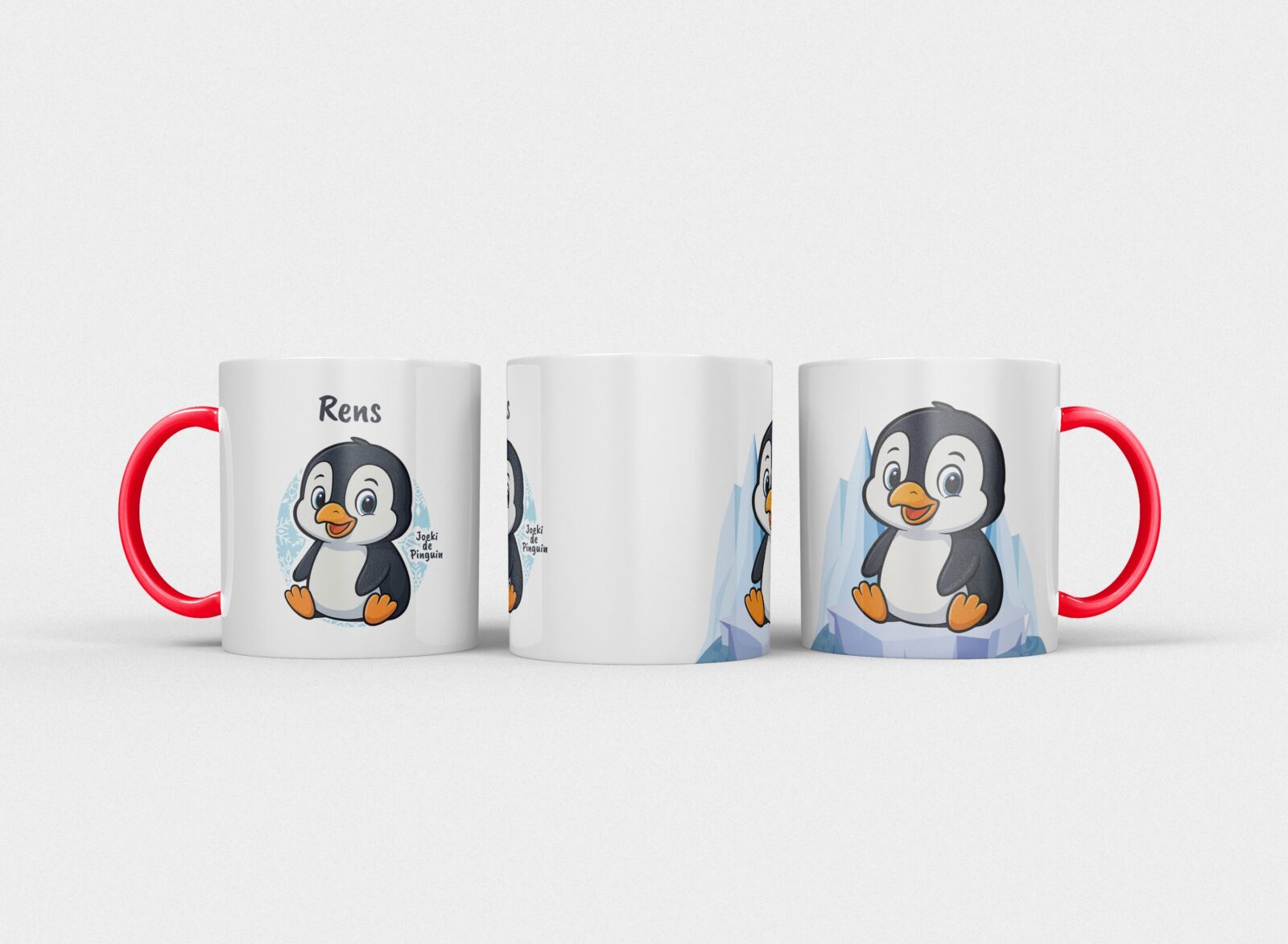 Joeki de pinguin | Kindermok met eigen naam - Afbeelding 6