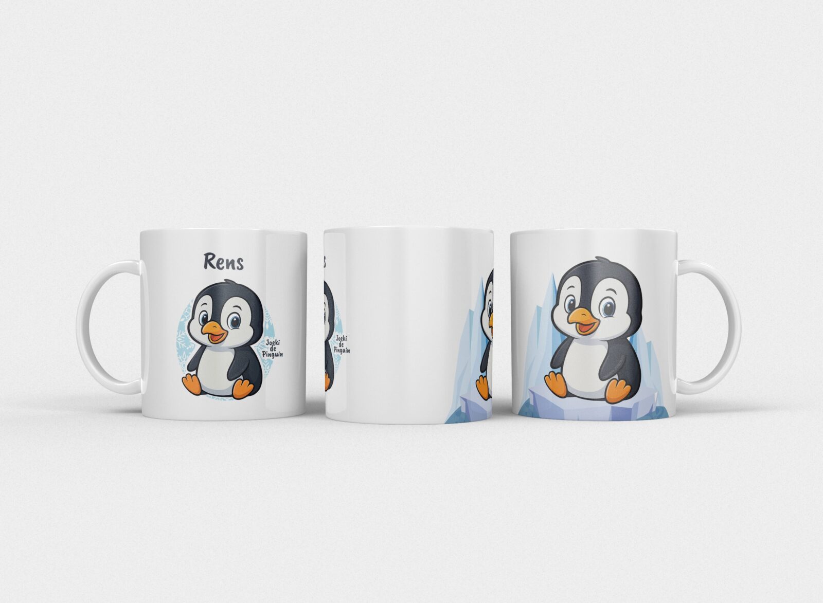 Joeki de pinguin | Kindermok met eigen naam - Afbeelding 8