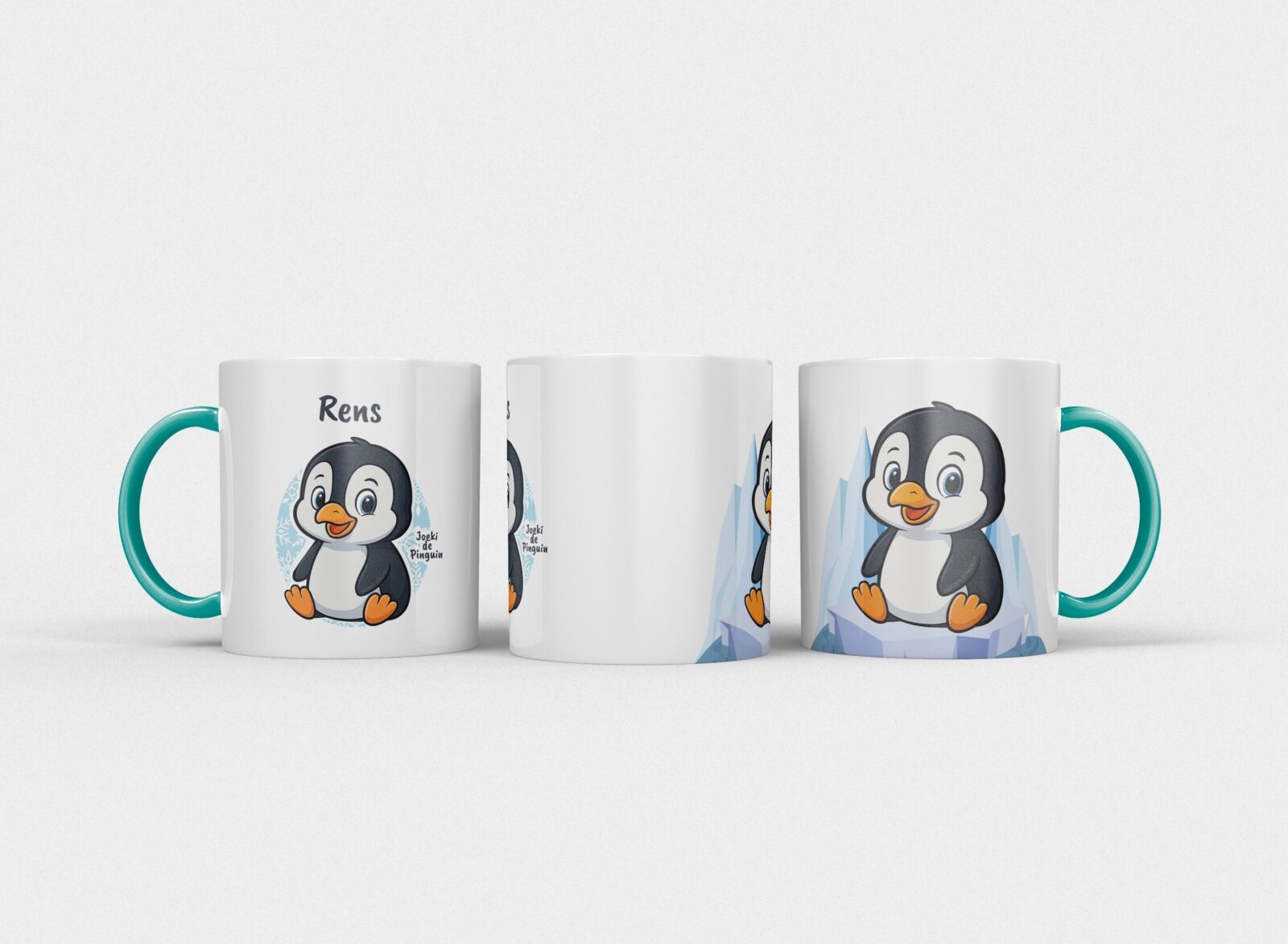 Joeki de pinguin | Kindermok met eigen naam - Afbeelding 9