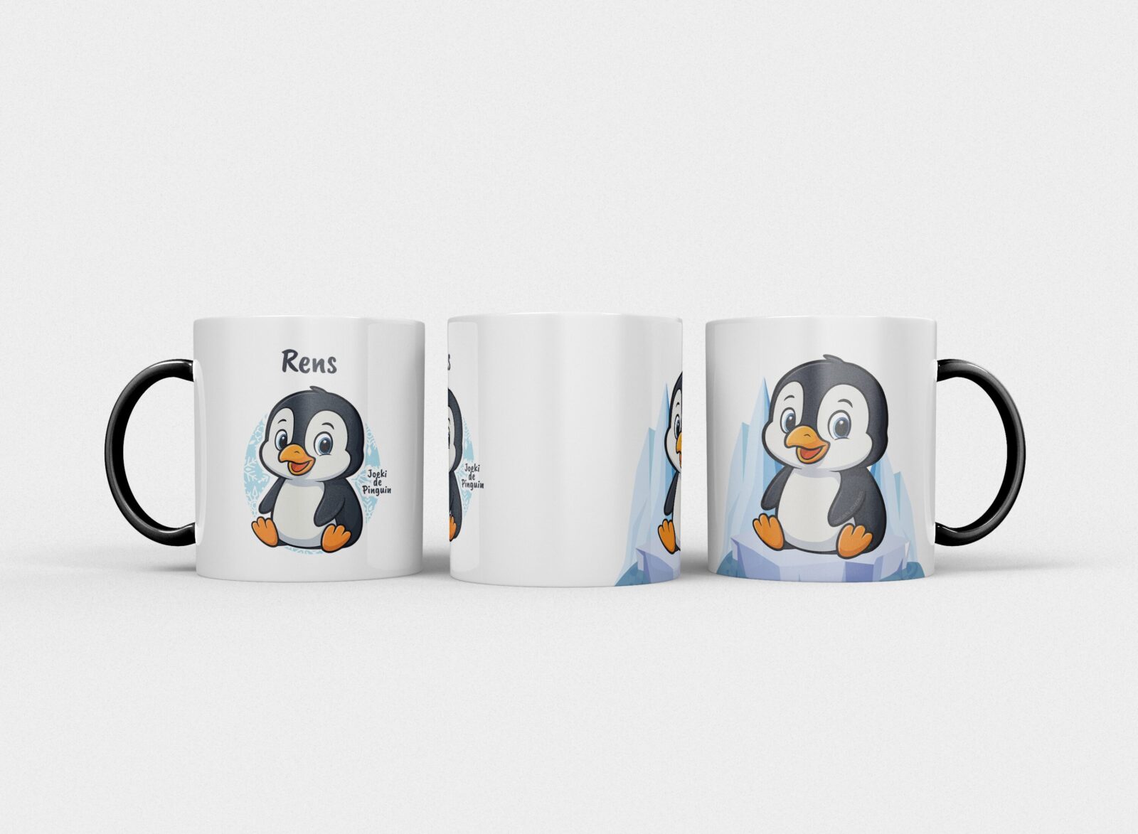 Joeki de pinguin | Kindermok met eigen naam - Afbeelding 10