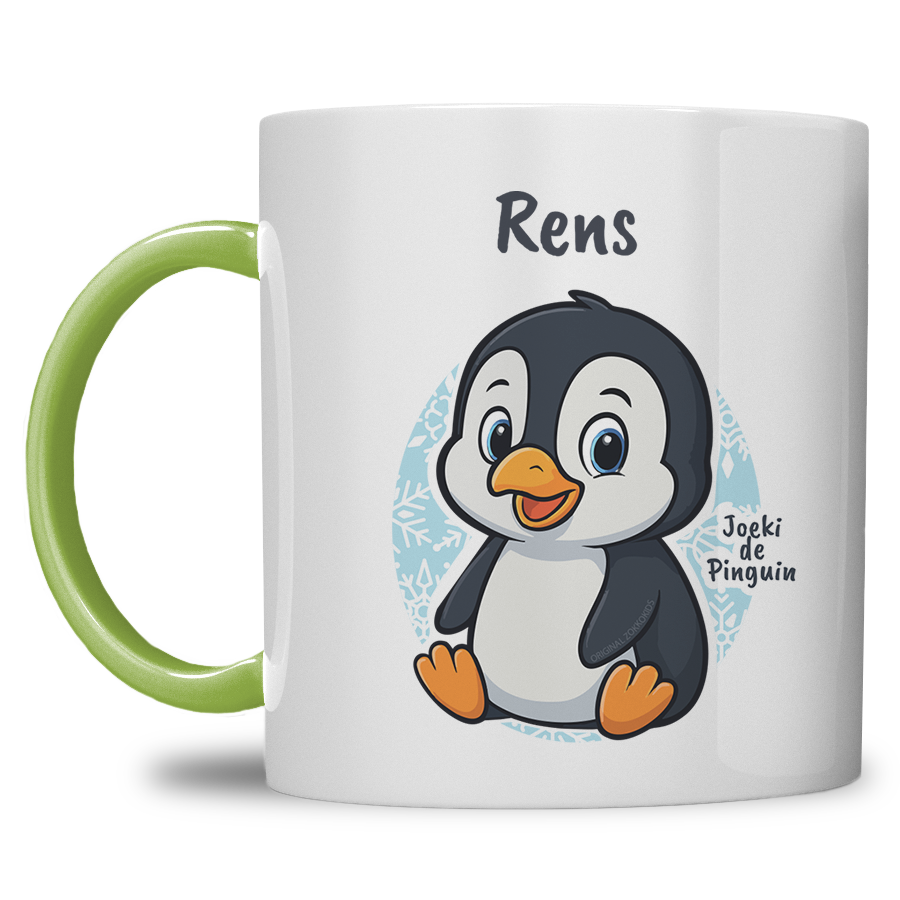 Joeki de pinguin | Kindermok met eigen naam - Afbeelding 12
