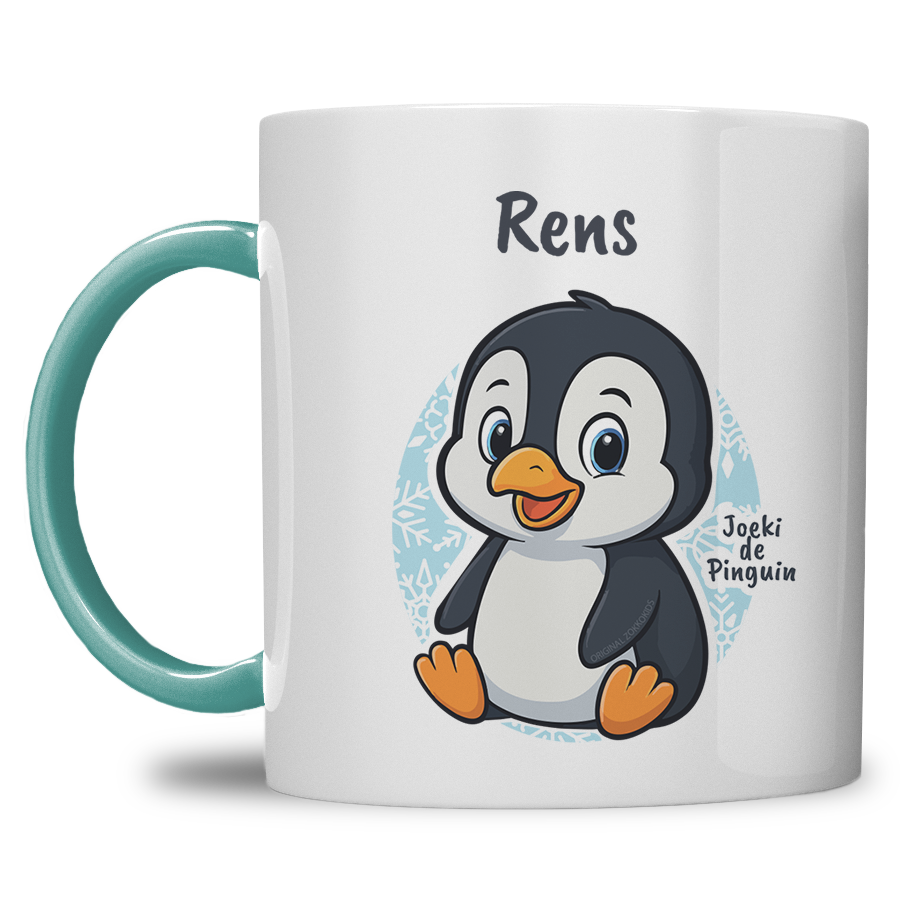 Joeki de pinguin | Kindermok met eigen naam - Afbeelding 17