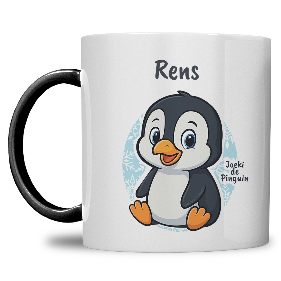 Joeki de pinguin | Kindermok met eigen naam