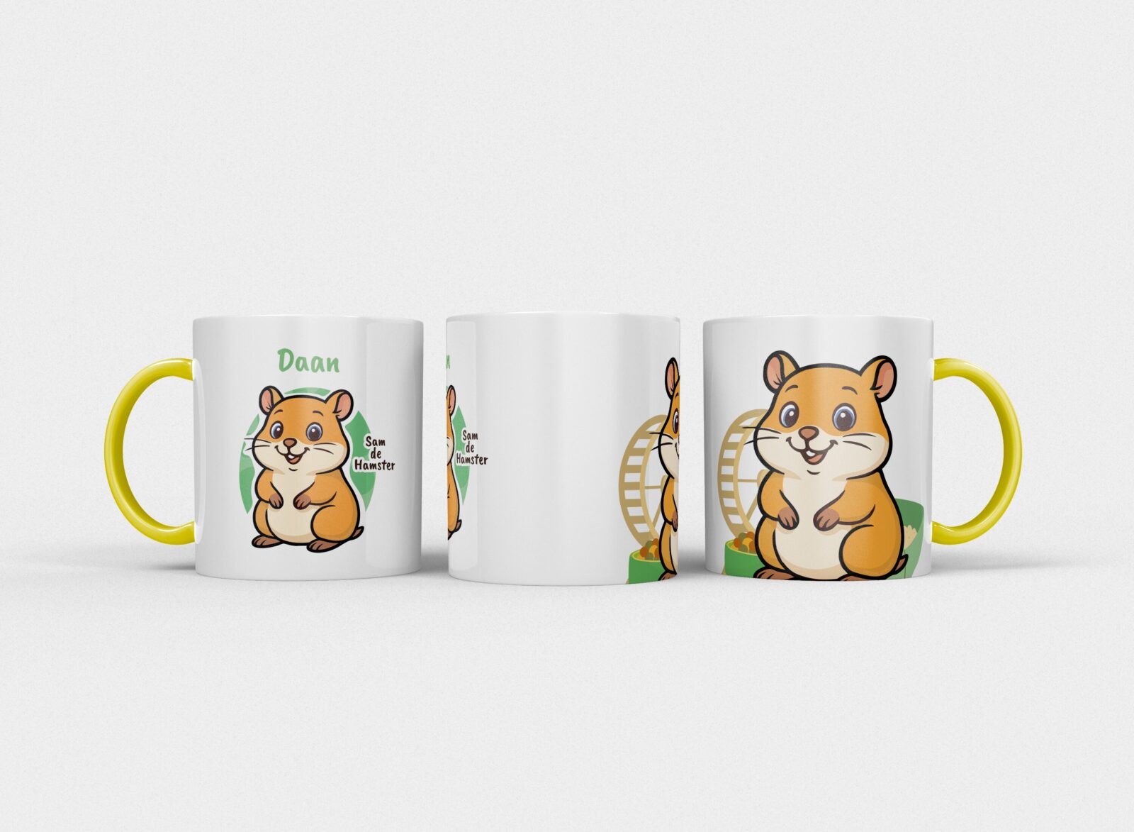 Sam de Hamster | Kindermok met eigen naam - Afbeelding 2