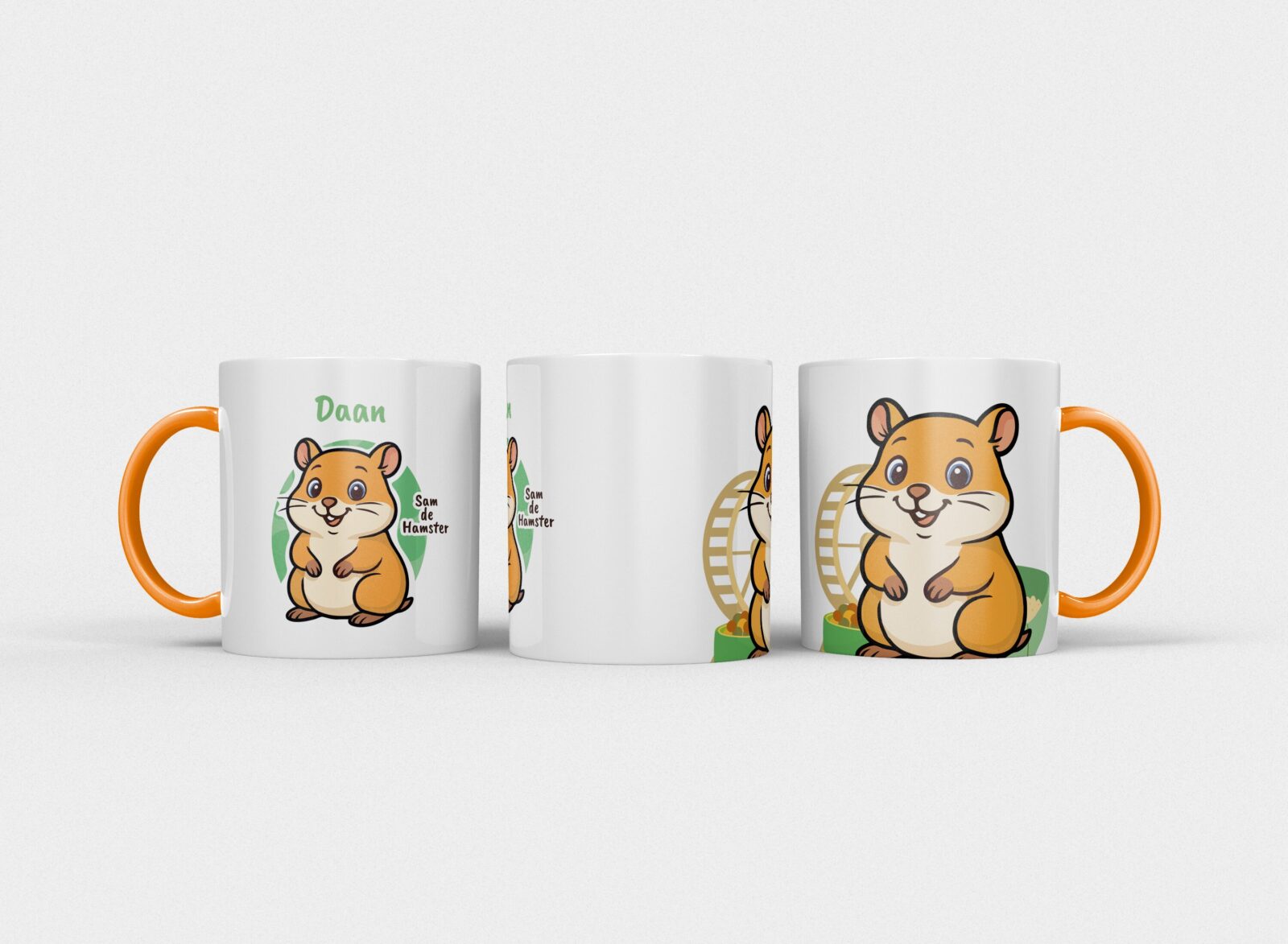 Sam de Hamster | Kindermok met eigen naam - Afbeelding 5