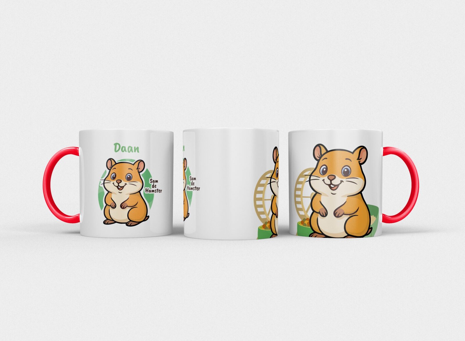 Sam de Hamster | Kindermok met eigen naam - Afbeelding 6