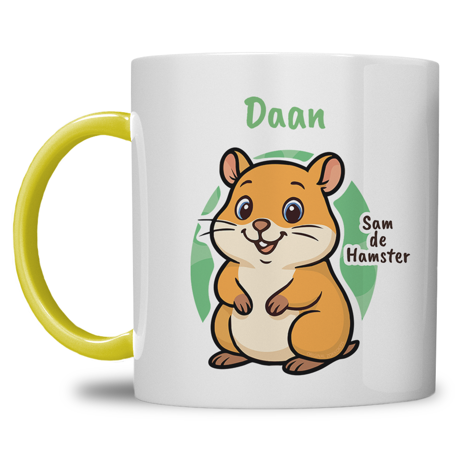 Sam de Hamster | Kindermok met eigen naam - Afbeelding 11