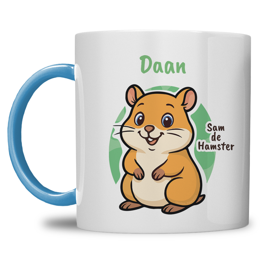 Sam de Hamster | Kindermok met eigen naam - Afbeelding 12