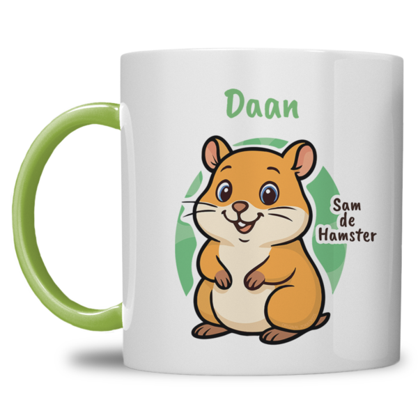 Sam de Hamster | Kindermok met eigen naam