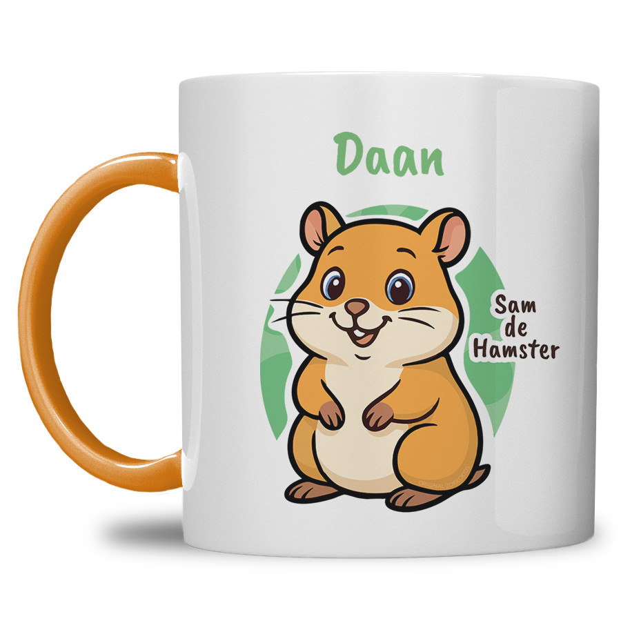 Sam de Hamster | Kindermok met eigen naam - Afbeelding 14
