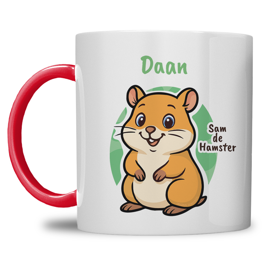 Sam de Hamster | Kindermok met eigen naam - Afbeelding 15