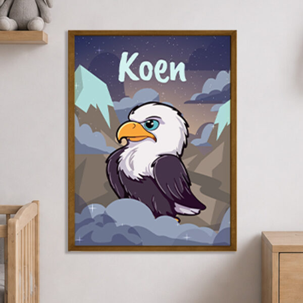 Aavi de Adelaar – Poster – Met eigen naam