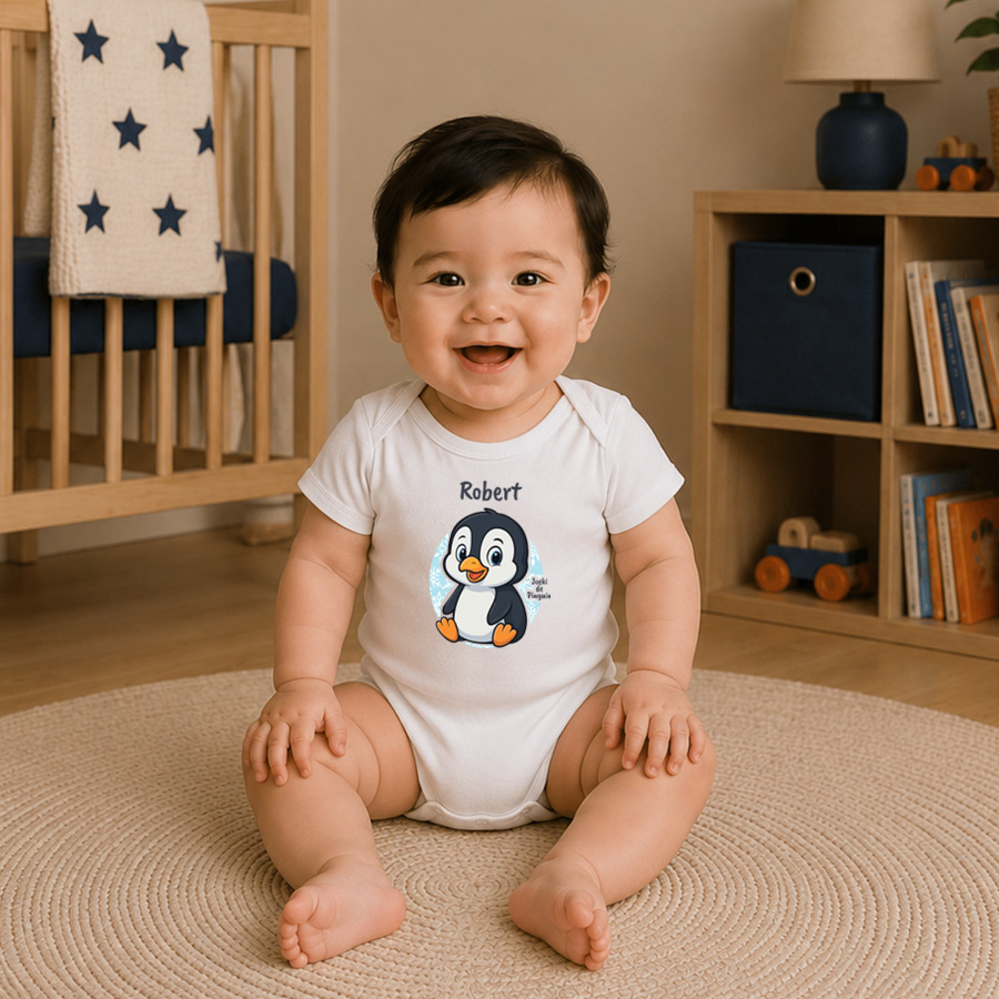 Joeki de Pinguin - Romper met naam - Afbeelding 4