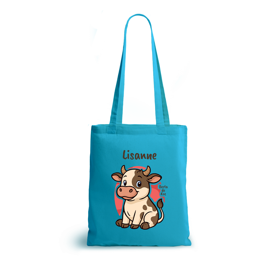Berta de Koe | tote bag | gepersonaliseerd met naam - Afbeelding 5