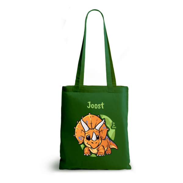 Bo de Dino | tote bag | gepersonaliseerd met naam