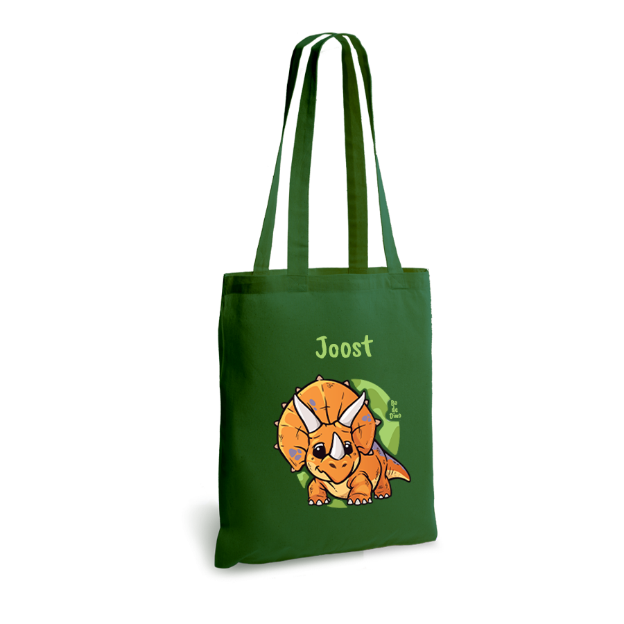 Bo de Dino | tote bag | gepersonaliseerd met naam - Afbeelding 4