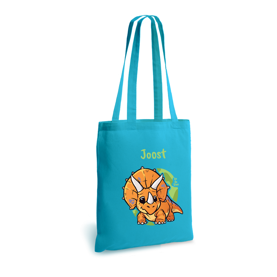 Bo de Dino | tote bag | gepersonaliseerd met naam - Afbeelding 8