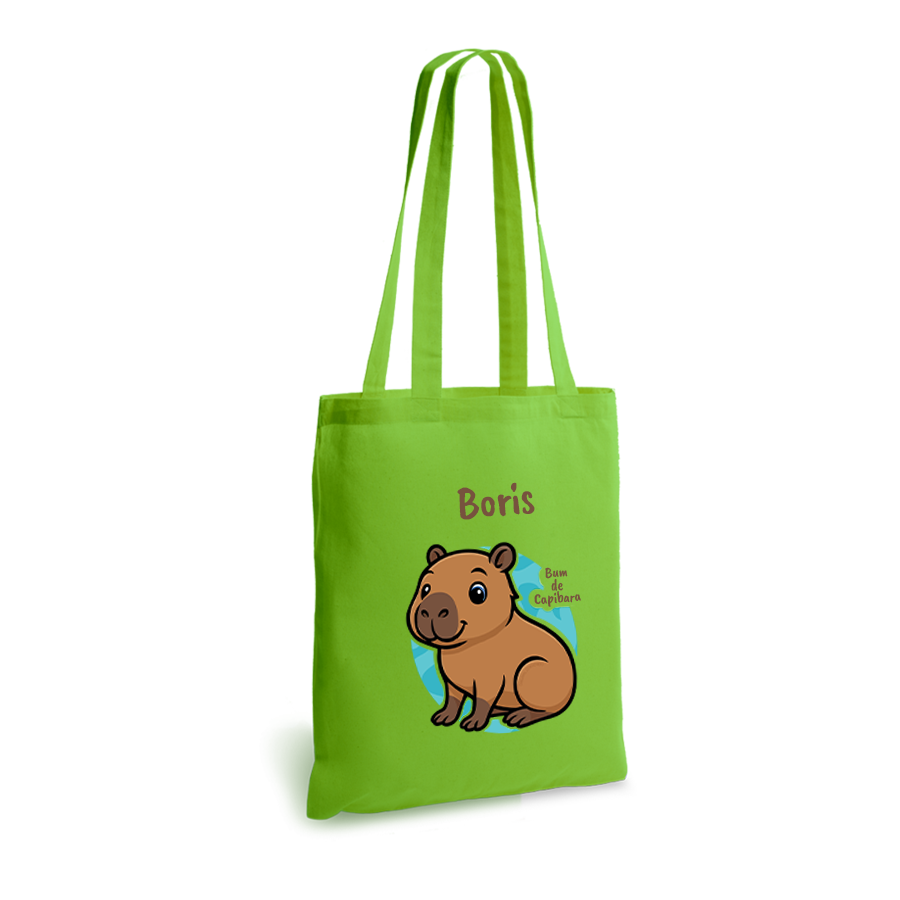 Bum de Capibara | tote bag | gepersonaliseerd met naam - Afbeelding 10