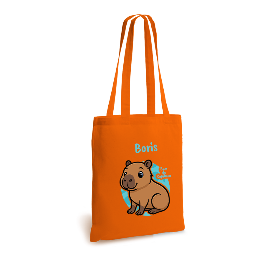 Bum de Capibara | tote bag | gepersonaliseerd met naam - Afbeelding 12
