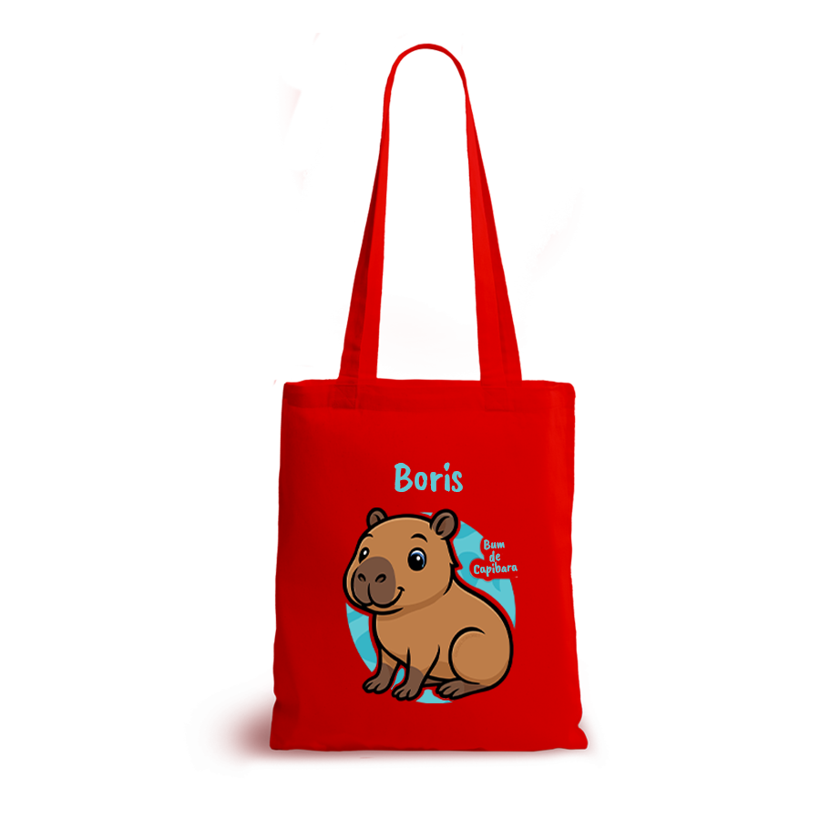 Bum de Capibara | tote bag | gepersonaliseerd met naam - Afbeelding 13