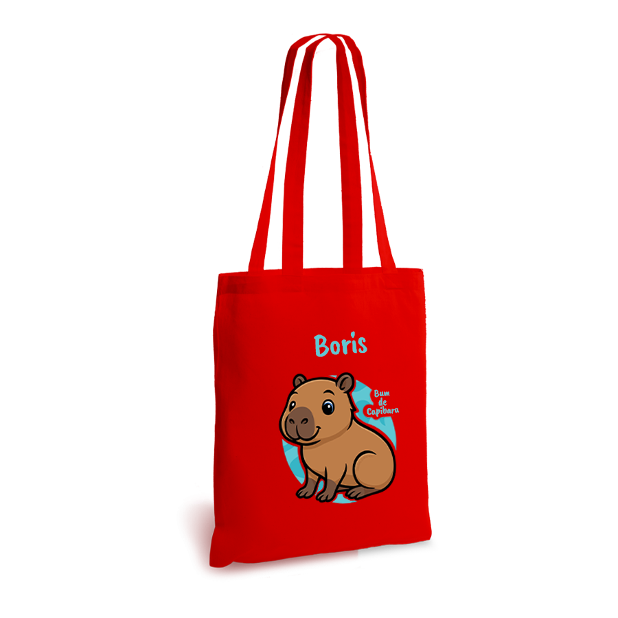 Bum de Capibara | tote bag | gepersonaliseerd met naam - Afbeelding 14