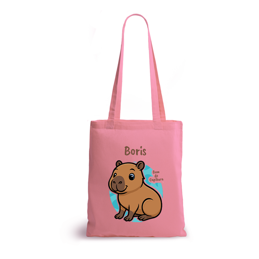 Bum de Capibara | tote bag | gepersonaliseerd met naam - Afbeelding 15
