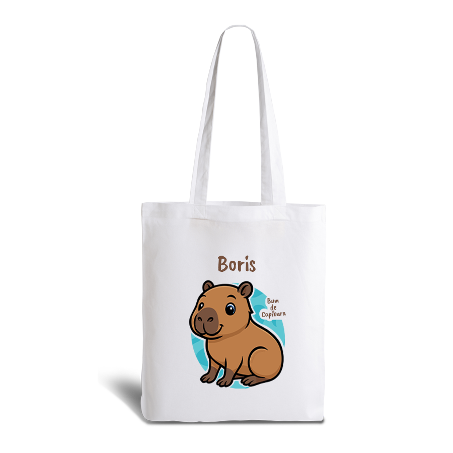 Bum de Capibara | tote bag | gepersonaliseerd met naam - Afbeelding 17