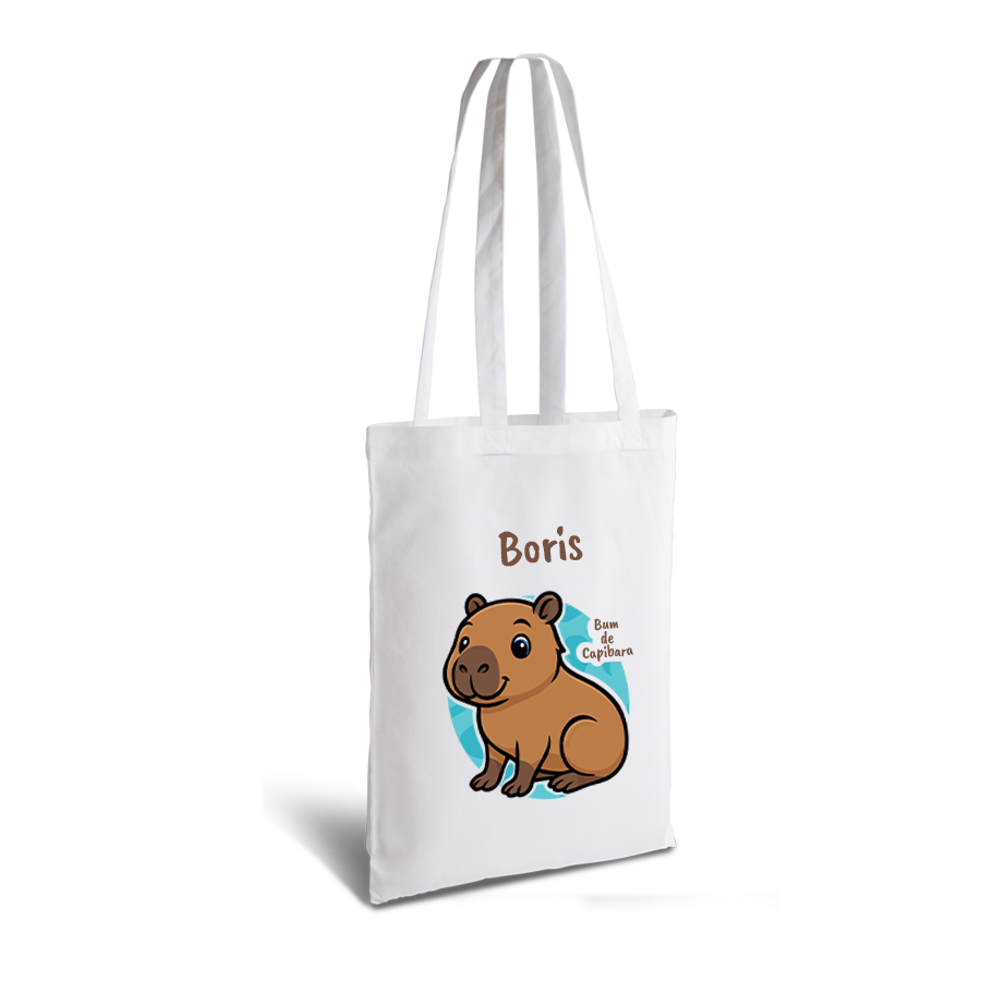 Bum de Capibara | tote bag | gepersonaliseerd met naam - Afbeelding 18
