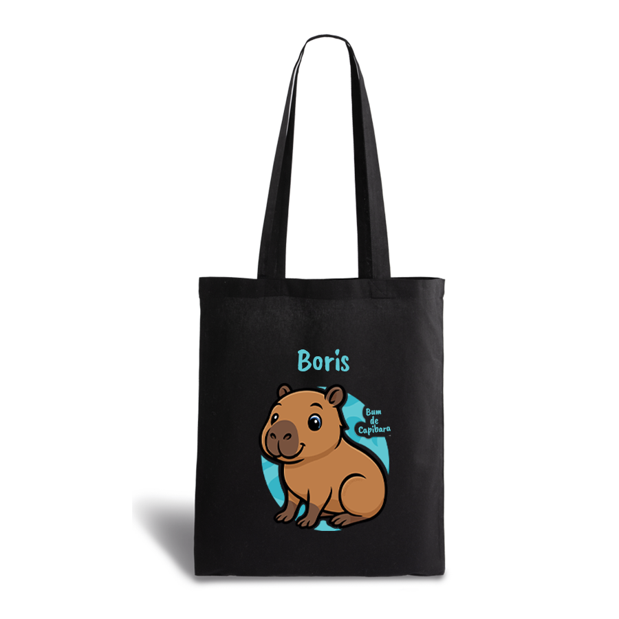 Bum de Capibara | tote bag | gepersonaliseerd met naam
