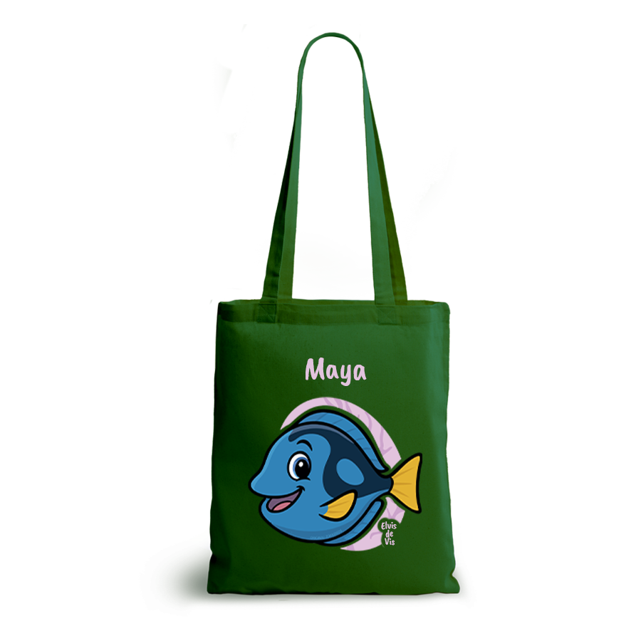 Elvis de Vis | tote bag | gepersonaliseerd met naam - Afbeelding 4